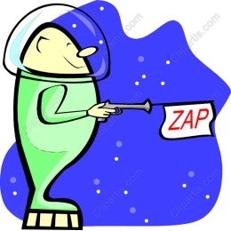 Zap the Alien