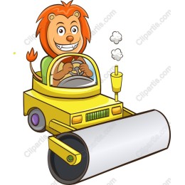 Playful Lion Roller