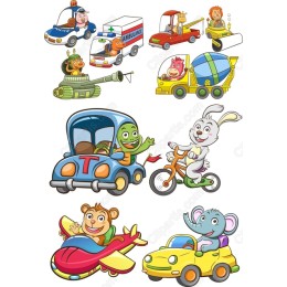 Animal Vehicles Bundle