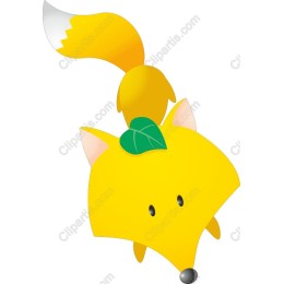 Adorable Yellow Fox