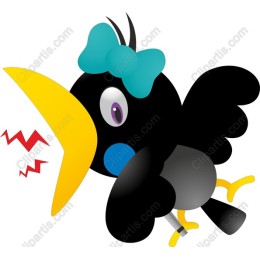 Charming Whimsical Bird