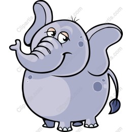 Cute Cartoon Elephant