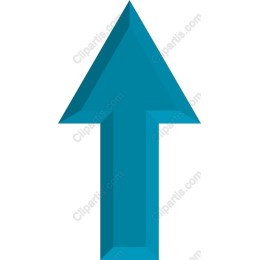 3D Teal Arrow