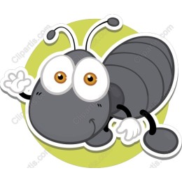 Charming Cartoon Ant
