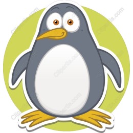 Adorable Cartoon Penguin
