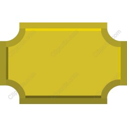Yellow Decorative Banner