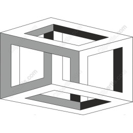 3D Geometric Cube