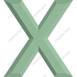 Mint Green 3D X