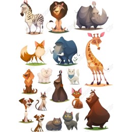 Whimsical Animal Set - Bundle