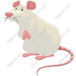 Playful Cartoon Mouse