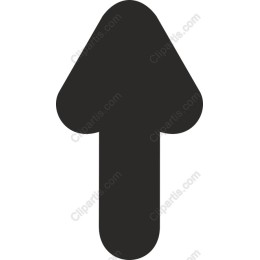 Sleek Upward Arrow