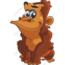 Cartoon Gorilla