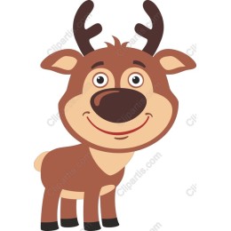 Cheerful Reindeer