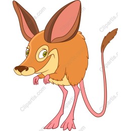 Playful Cartoon Animal