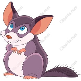Cute Fluffy Creature Cartoon