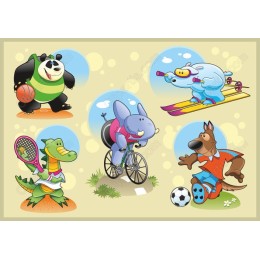 Sporty Animal Friends Collection