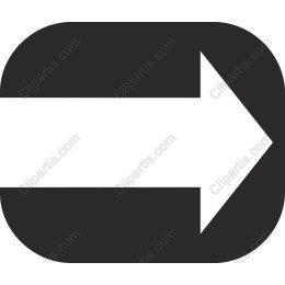 Sleek Right-Facing Arrow Icon