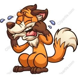 Charming Cartoon Fox