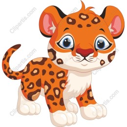 Charming Baby Leopard