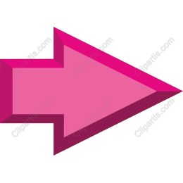 3D Pink Arrow
