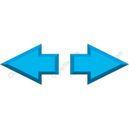 3D Blue Arrow