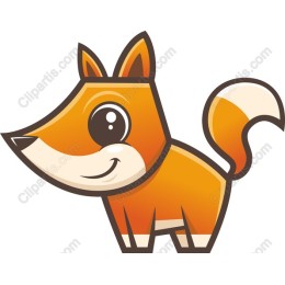 Adorable Cartoon Fox