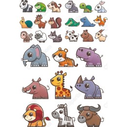 Adorable Animal Clipart Bundle