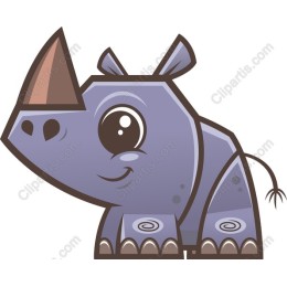 Playful Rhino