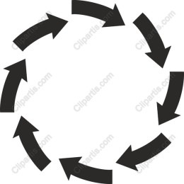 Seamless Circular Arrow