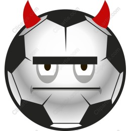 Devilish Soccer Ball