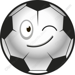 Winking Soccer Ball