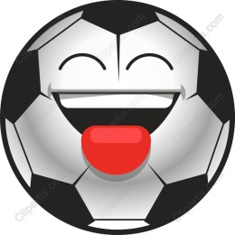 Cheerful Soccer Ball