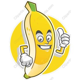 Cartoon Banana Character