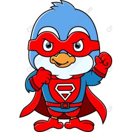 Superhero Bird