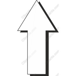 Stylish Upward Arrow