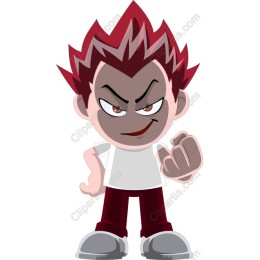 Edgy Cartoon Character