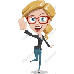 Cheerful Businesswoman