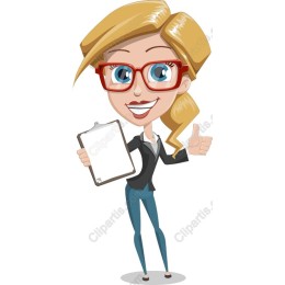 Cheerful Businesswoman