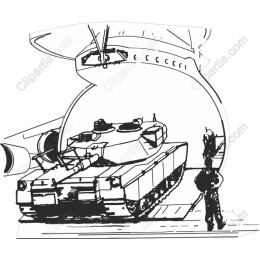 Military Tank Transport