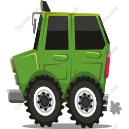 Vibrant Green Off-Road Vehicle