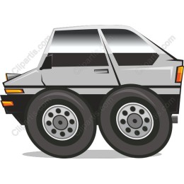Stylized Contemporary Car