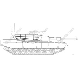 Modern Military Tank