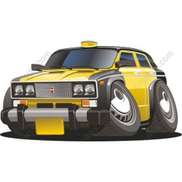 Vibrant Yellow Taxi