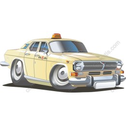 Vintage Yellow Taxi Cab