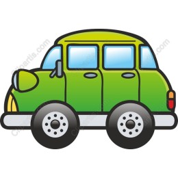 Vintage Green Car
