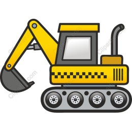Yellow Excavator