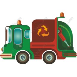 Eco-Friendly Recycling Truck