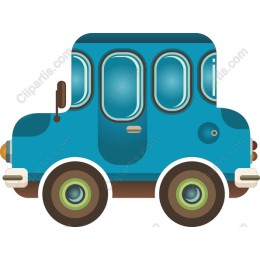 Vintage Blue Car