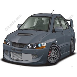 Sleek Modified Sports Car