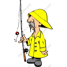 Cheerful Fisherman